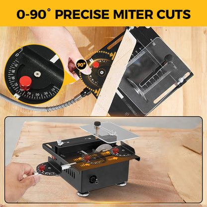 💥Hot Sale⏰Multi-functional Mini Precision Table Saw