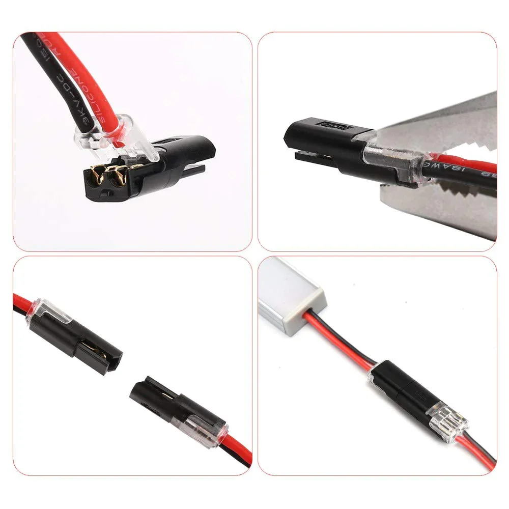🔥LAST DAY PROMOTION - 50%OFF🏆Double-wire Plug-in Connector With Locking Buckle🔩🔒