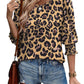 🌺Women Dressy Casual 3/4 Length Sleeve Blouses with Smocked Cuffs
