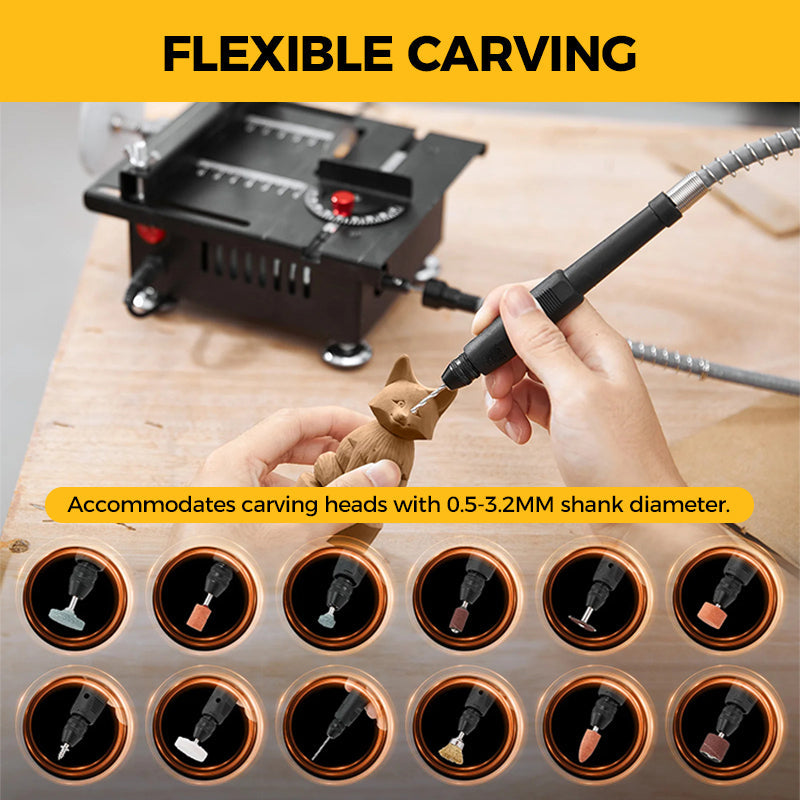 💥Hot Sale⏰Multi-functional Mini Precision Table Saw
