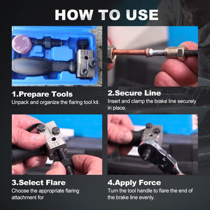 🔥Hot Sale 49% 0FF🔥Universal Automotive Brake Pipe Flaring Tool Kit