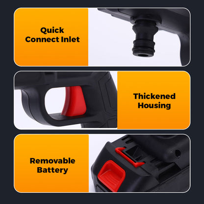 🔥Hot Sale 50% Off🔥2025 New Cordless Portable Multi-Function High Pressure Water Blasters