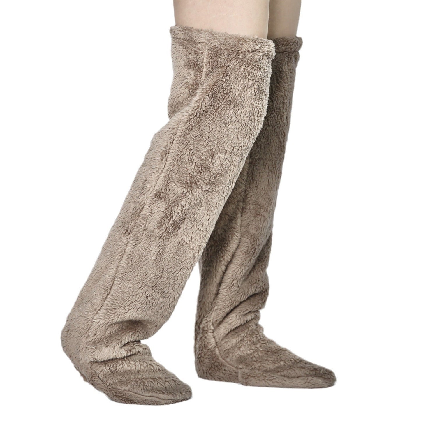 🎅Early Christmas Sale Up to 49% OFF💕Velvety Fleece Knee Socks For Christmas❄️