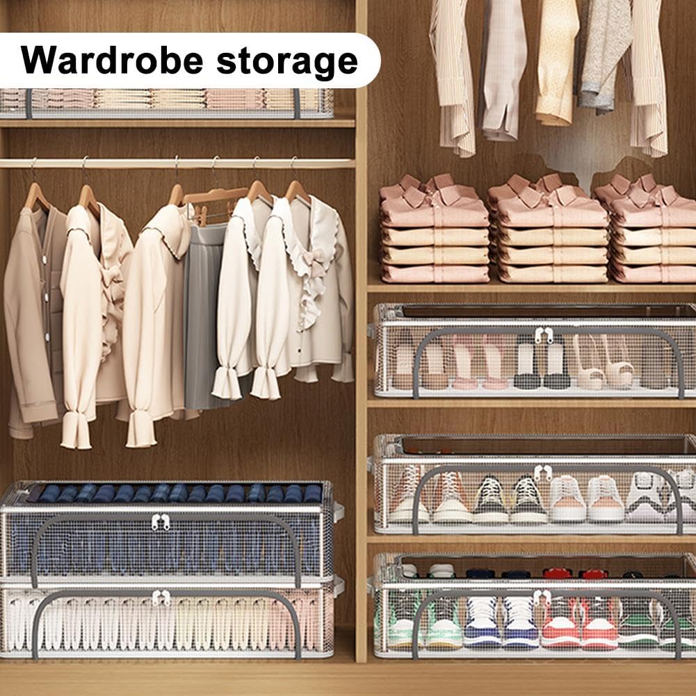 💖LAST DAY SALE 49% OFF!!💖PVC Shoe Storage Box - Waterproof & Foldable