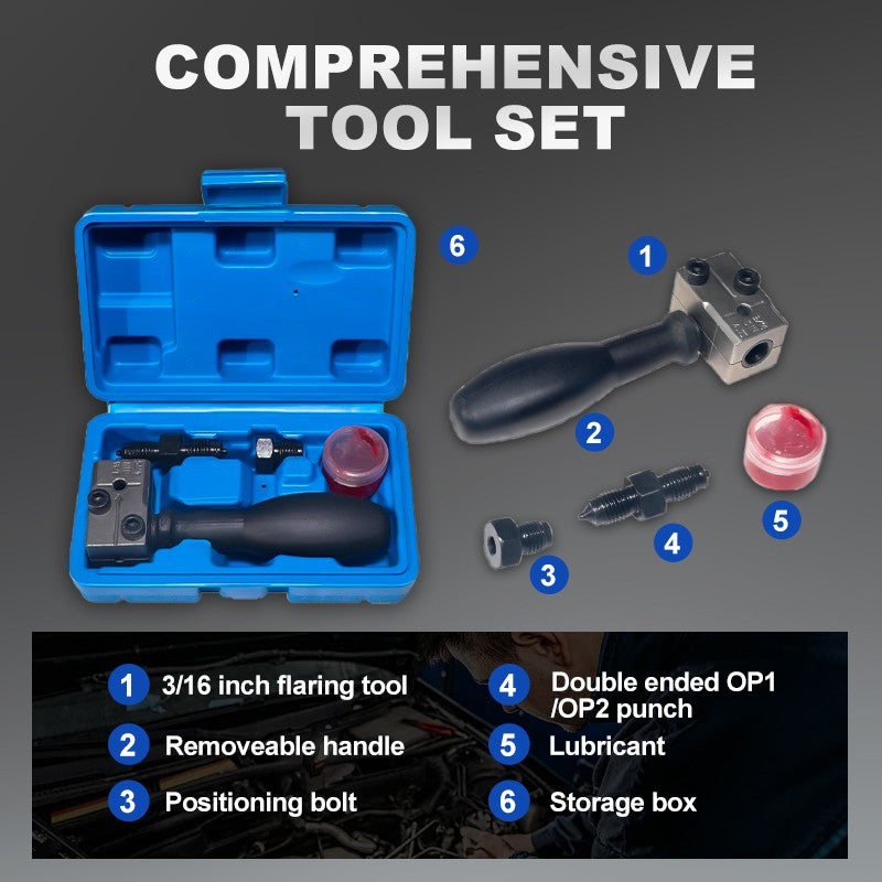 🔥Hot Sale 49% 0FF🔥Universal Automotive Brake Pipe Flaring Tool Kit