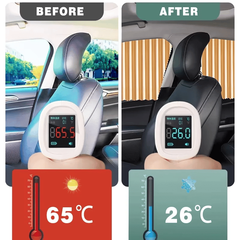 🌥️🔥Universal Fit Magnetic Car Side Window Privacy Sunshade🚗
