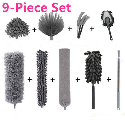 Retractable Washable Curved Microfiber Duster