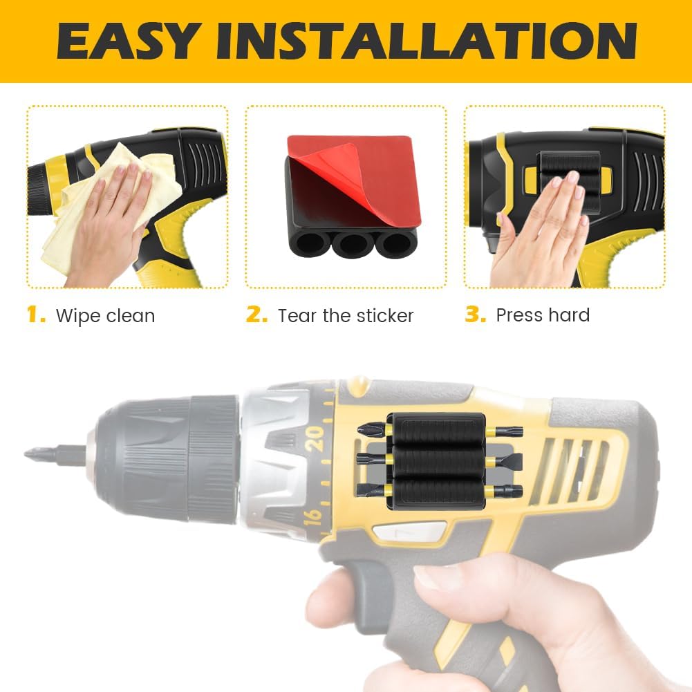 🏆Flash Sale⚡50K+ SOLD! Almost Gone💥 Universal Self-Adhesive Drill Bit Gripper