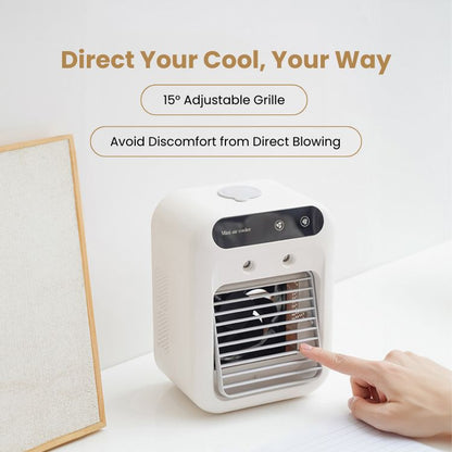 FREE SHIPPING🎉2025 New Products Hot Sale✨Mini Portable Air Conditioner Cooler Humidifier,Ultra-Quiet & Energy Saving