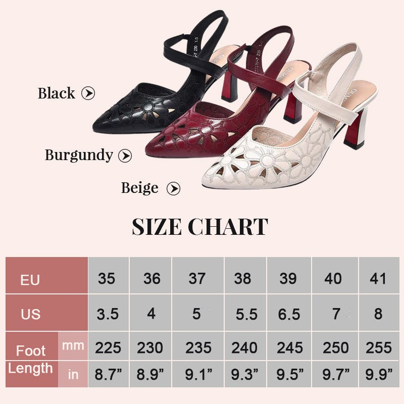 Hollow Pointed Toe Ladies Sandals（50% OFF）