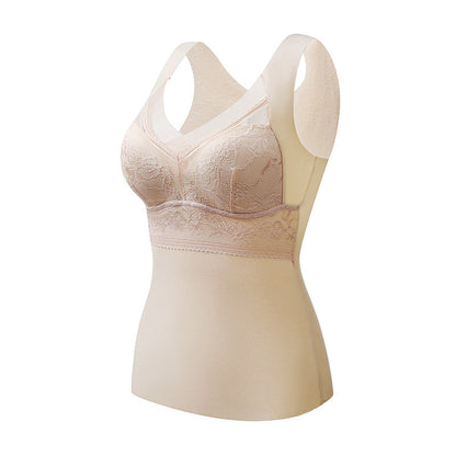 Two-in-one built-in bra thermal underwear📢📢Flash Sale⚡: Ending in 3 Hours!⏰⏰