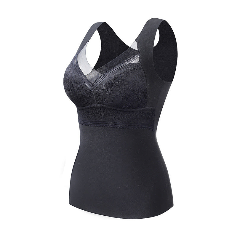 Two-in-one built-in bra thermal underwear📢📢Flash Sale⚡: Ending in 3 Hours!⏰⏰