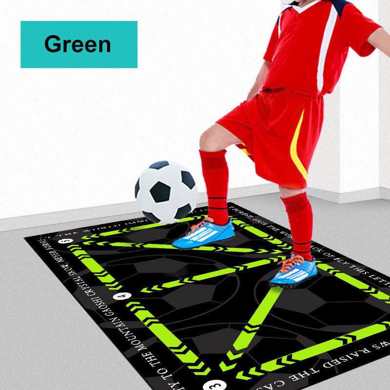 🎅Christmas Gift🎁53%OFF Help children practice football better🎁⚽Footwork Training Non-slip Football Training Mat