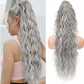 💜 LAST DAY PROMOTION - 45%OFF💜Curly Wavy Frizzy Hair Extension with Ponytail