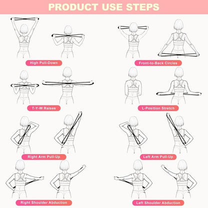 🏆Flash Sale - BUY 1 GET 1 FREE!!⚡50K+ SOLD! Almost Gone💥🔥Resistance Bands, Figure 8 Exercise Bands for Women Men