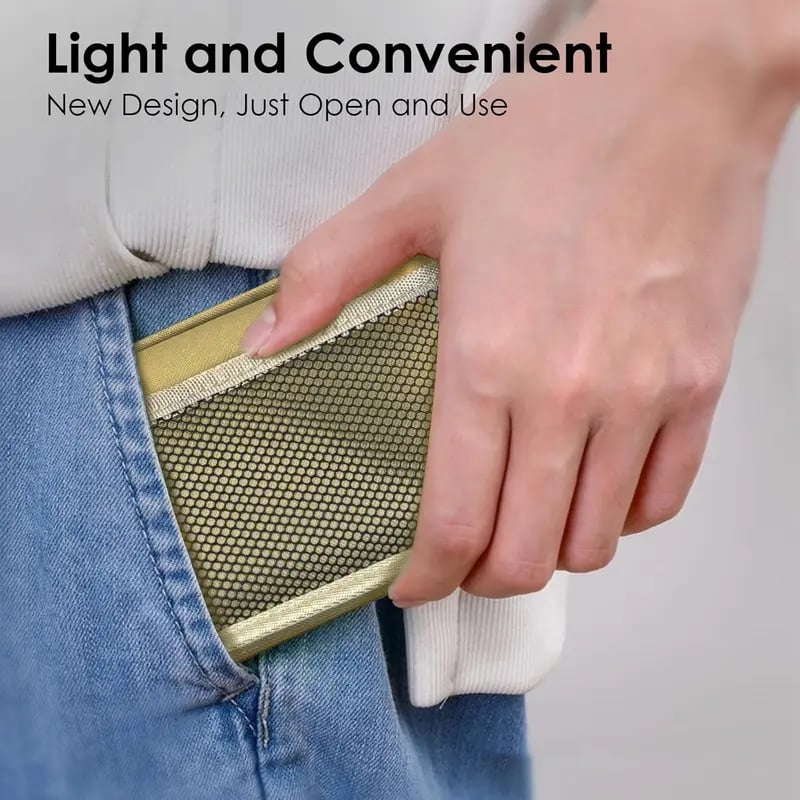 🪑Ultra-Light Folding Stool – Supports Up to 265 lbs