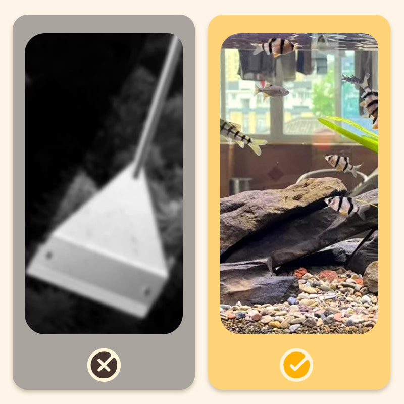 Algae & Moss Remover for Fish Tank - Safe Water Purification