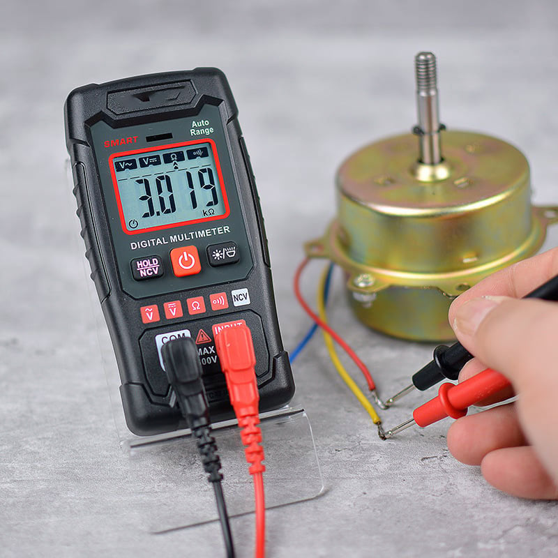 🔧⚡️ Smart Anti-Burn Multimeter! 4000-Count Auto-Ranging, Palm-Sized Zero-Fail Measurement Tool ✨
