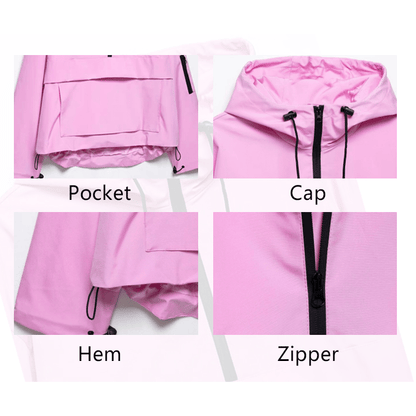 💜LAST DAY SALE- 50% OFF💦3-in-1 Waterproof Women's Jacket – Rain, Wind & Cold, All Covered