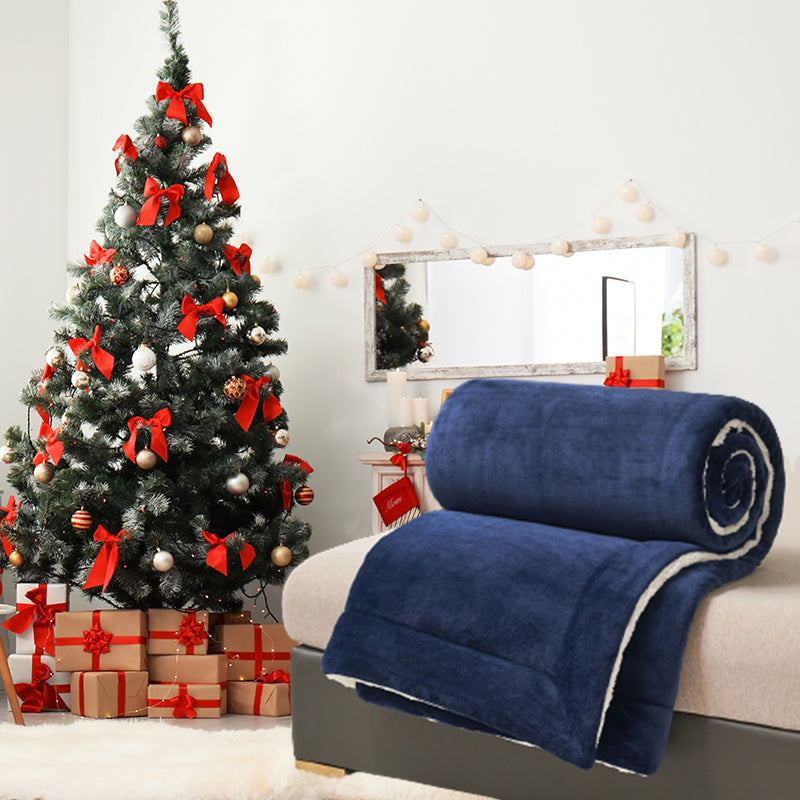 [Winter Gift] Double Thickened Warm Plush Blanket🔥Winter pre-heating - Huge discounts🔥