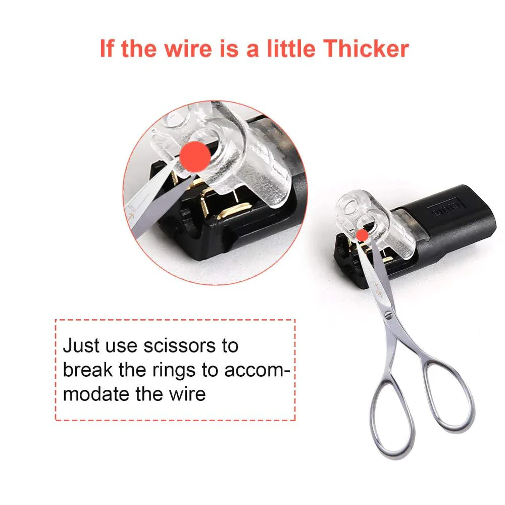 🔥LAST DAY PROMOTION - 50%OFF🏆Double-wire Plug-in Connector With Locking Buckle🔩🔒