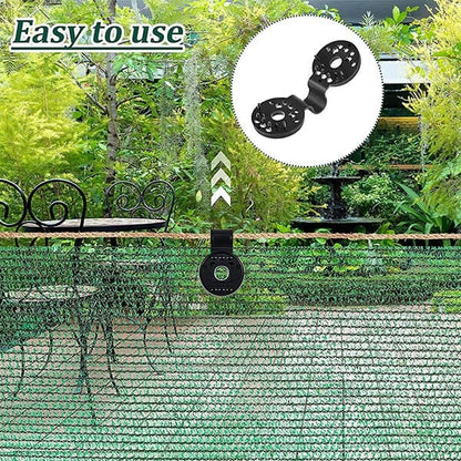 🔥LAST DAY SALE 50% OFF🔥Thickened Greenhouse Sun Protection Shade Mesh with Edge Fixing Clips