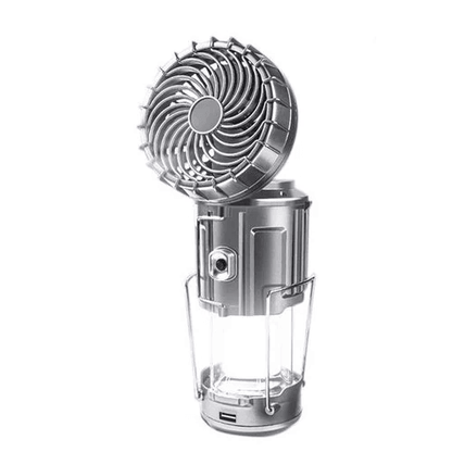 🔥2025 Hot sale🔥🌿Portable LED camping lantern with fan