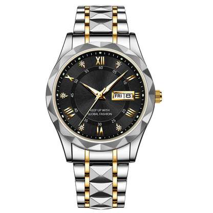 🎁2025-Christmas Hot Sale🎁 Waterproof Top Brand Luxury Man Wristwatch With Luminous