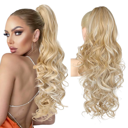 💜Limited time promotion 40%OFF💜Clip-on Wavy Ponytail Extension
