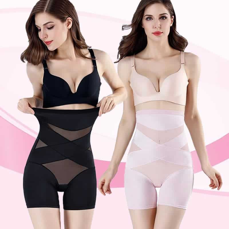 🔥New Cross Compression Abs & Booty High Waisted Shaper