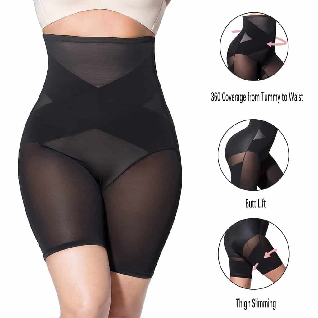 🔥New Cross Compression Abs & Booty High Waisted Shaper