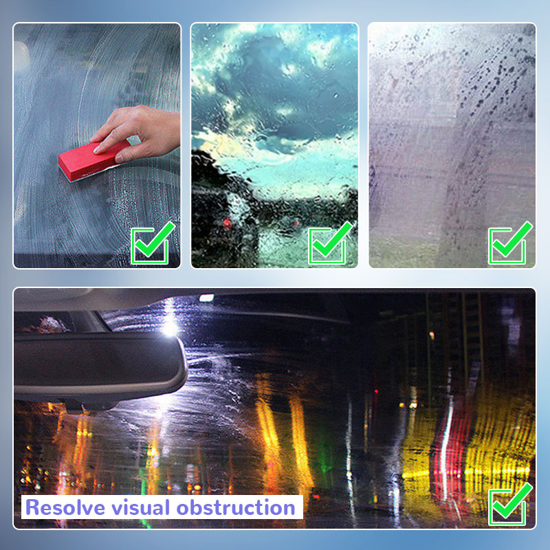 ⏰Last day sales🔥Car Glass Oil Film Removal Cleaner