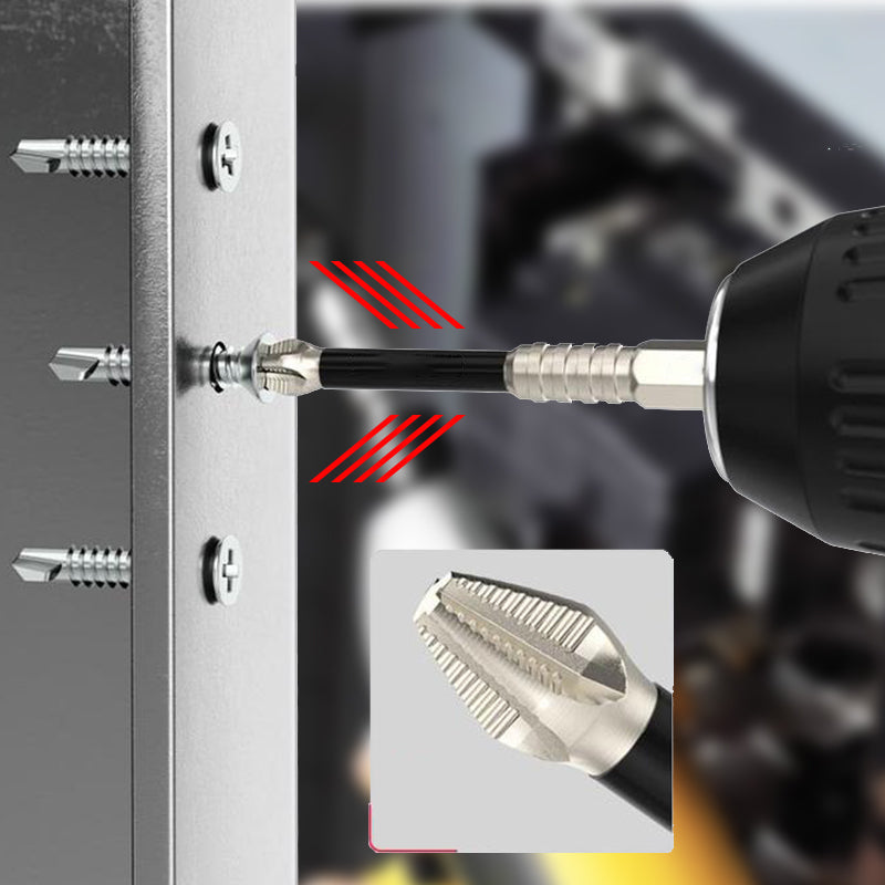 High-Magnetic Screwdriver Drill Bit Set