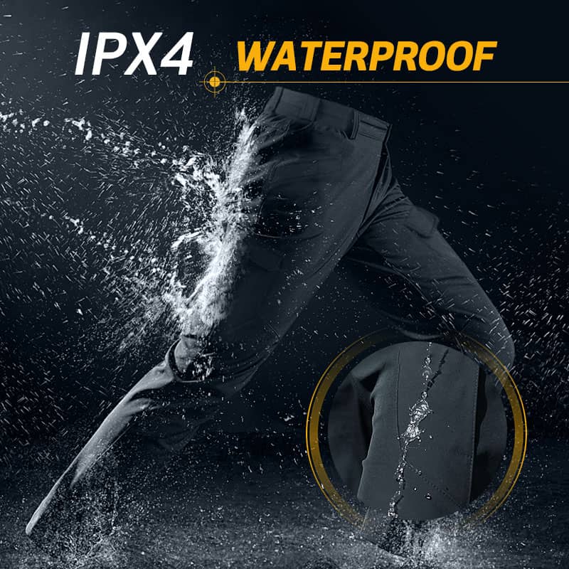 Outdoor Hiking Waterproof Padded Warm Pants For Winter