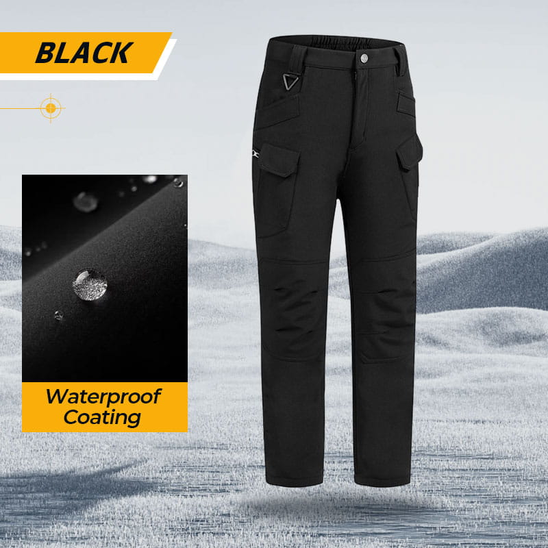 Outdoor Hiking Waterproof Padded Warm Pants For Winter