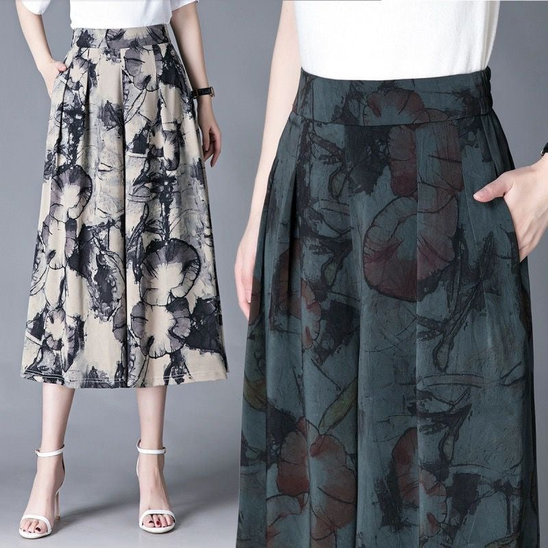 Women’s  Elegant Chiffon Wide Leg Culottes（50% OFF）