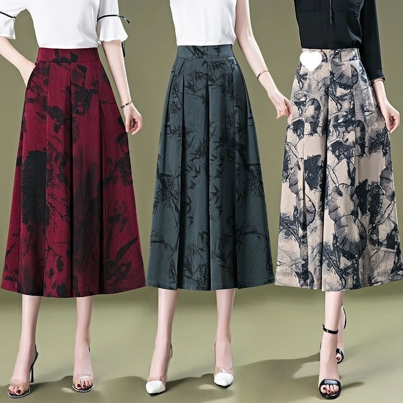 Women’s  Elegant Chiffon Wide Leg Culottes（50% OFF）