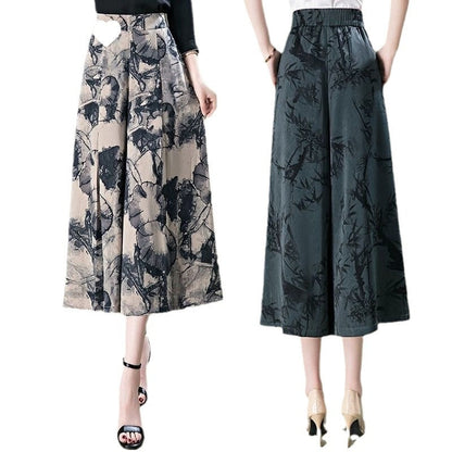 Women’s  Elegant Chiffon Wide Leg Culottes（50% OFF）