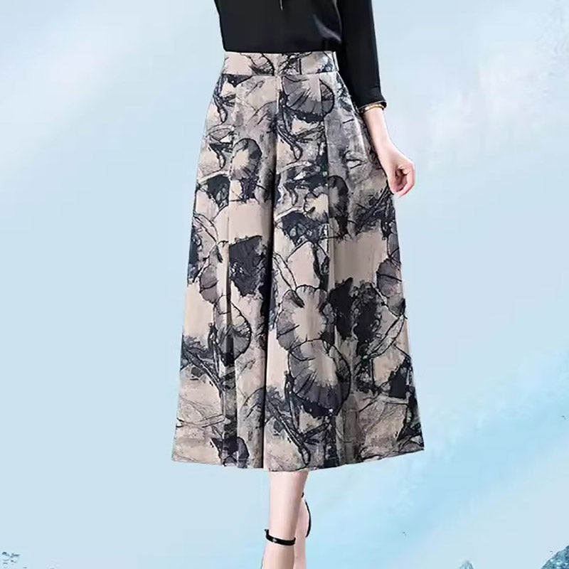 Women’s  Elegant Chiffon Wide Leg Culottes（50% OFF）