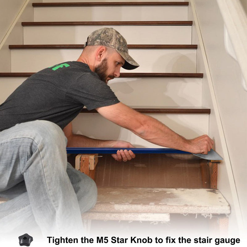 Stair Treads Gauge Template Tool