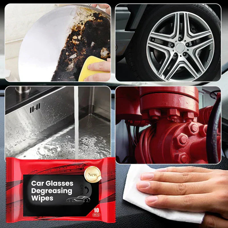 💖Limited Time Offer BUY 1 GET 1 FREE!!💖 Wipes For Removing Oil Film On Car Glass🔥Car enthusiasts hurry!💥