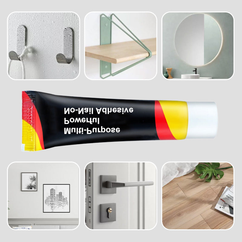 Fix Anything Without Nails - Walls, Tiles, Metal & More!！Stronger Than Nails - Zero Damage Permanent Bonding