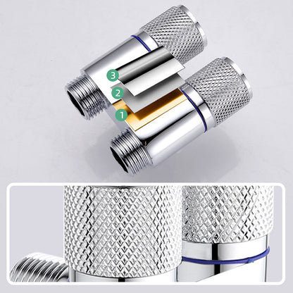 1/2" Double Switch Outlet Angle Valve