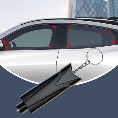 Emergency 2-in-1 Car Window Breaker Tool Keychain