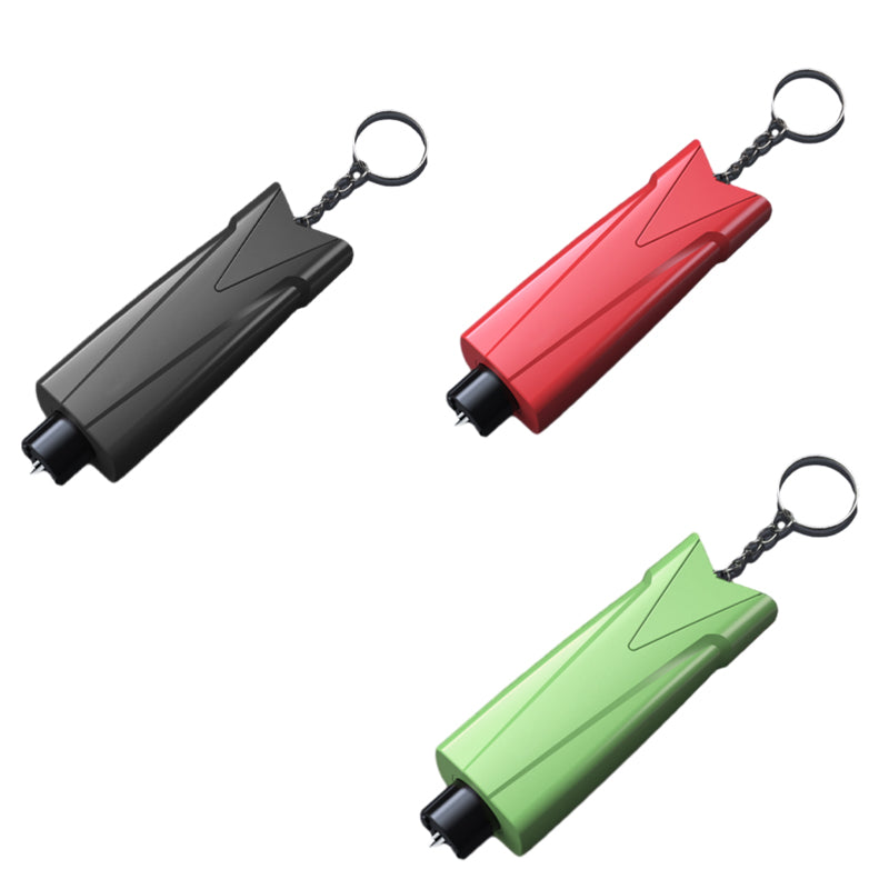 Emergency 2-in-1 Car Window Breaker Tool Keychain