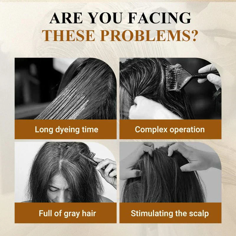 🔥Hot Sale:49% OFF🔥NovaHair Instant Dye Shampoo