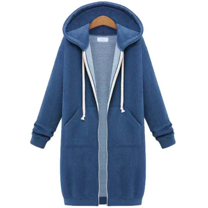 🔥This Week Special Price £12.99!!💥Women Casual Zip up Fleece Hoodies