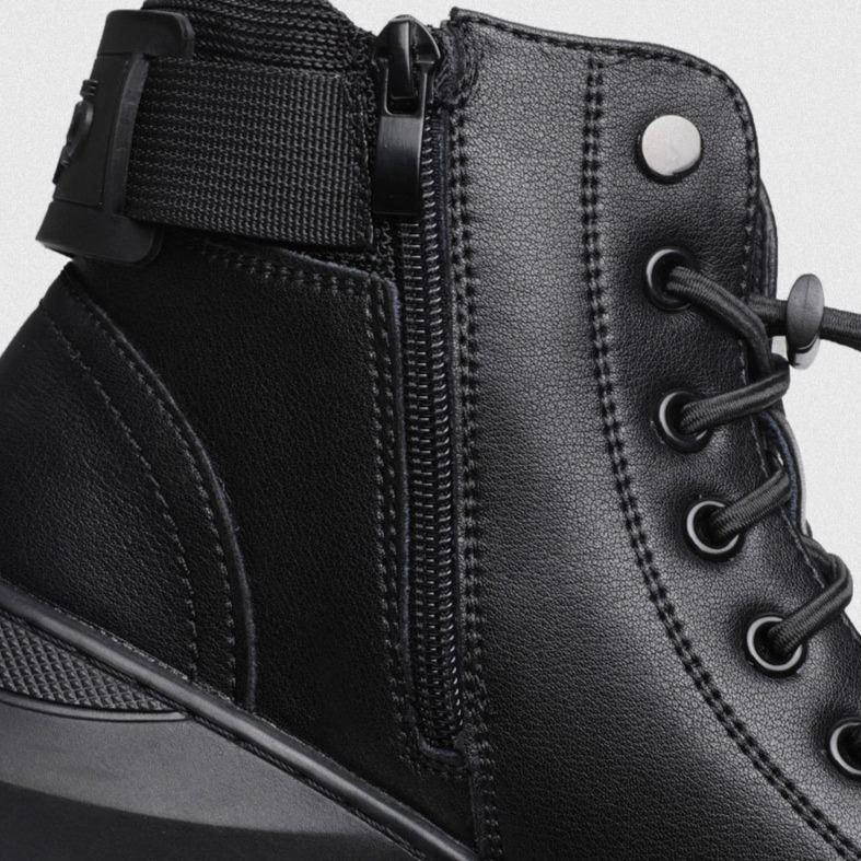 🎁 Hot Sale 49% OFF 🔥MARTINI' BLACK LEATHER BOOTS