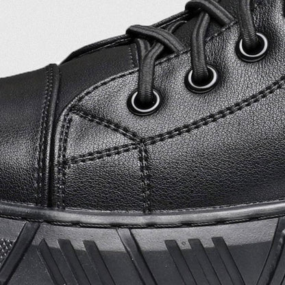 🎁 Hot Sale 49% OFF 🔥MARTINI' BLACK LEATHER BOOTS