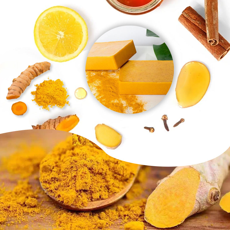 🧼Lemon Turmeric & Kojic Acid Soap Bars